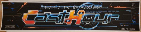 Beatmania IIDX Replica Marquee
